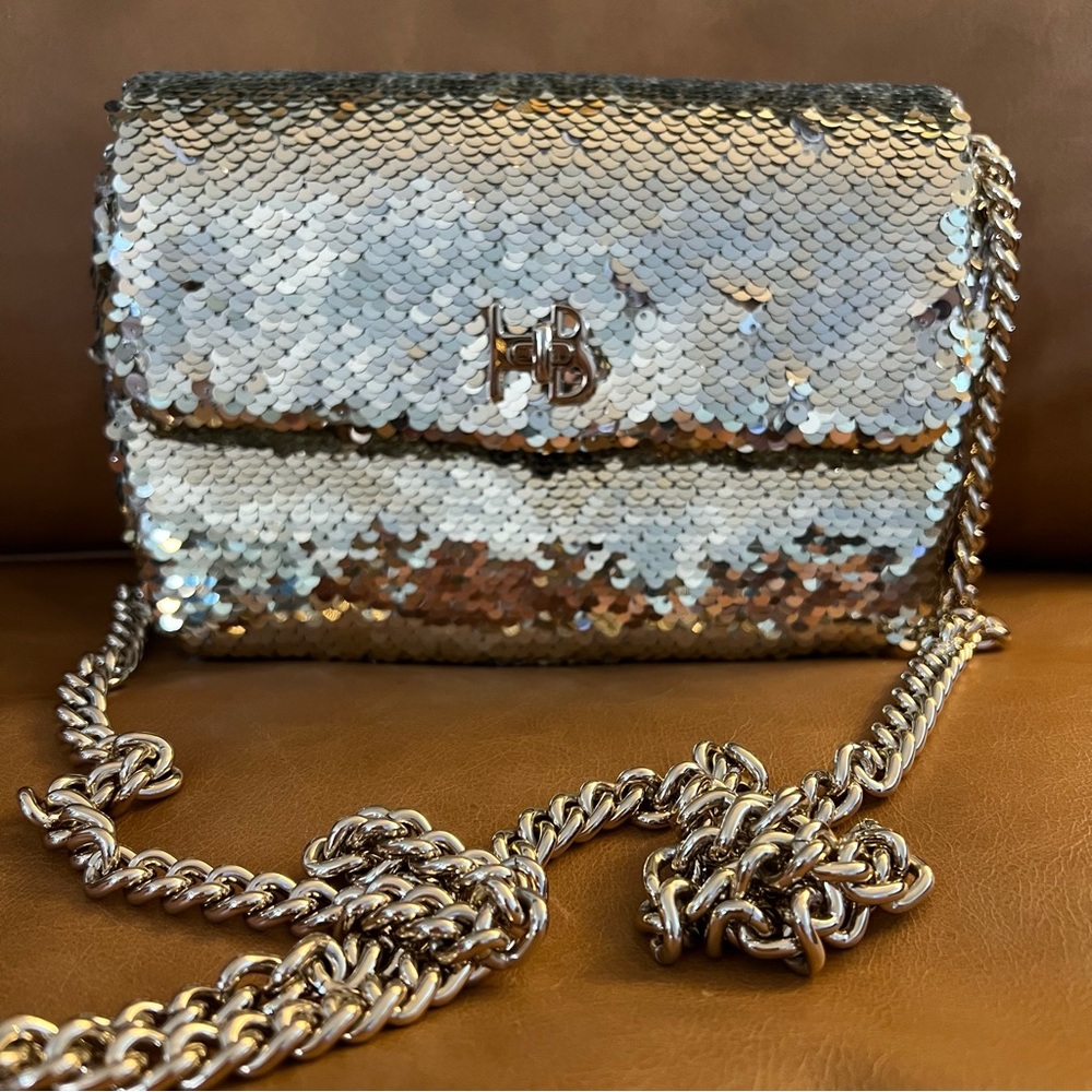 Henri Bendel Gold Sequin Bag